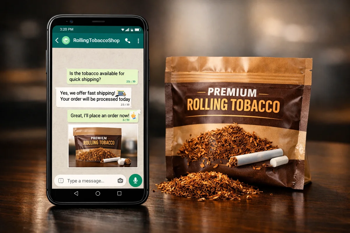 Cómo comprar tabaco por WhatsApp paso a paso